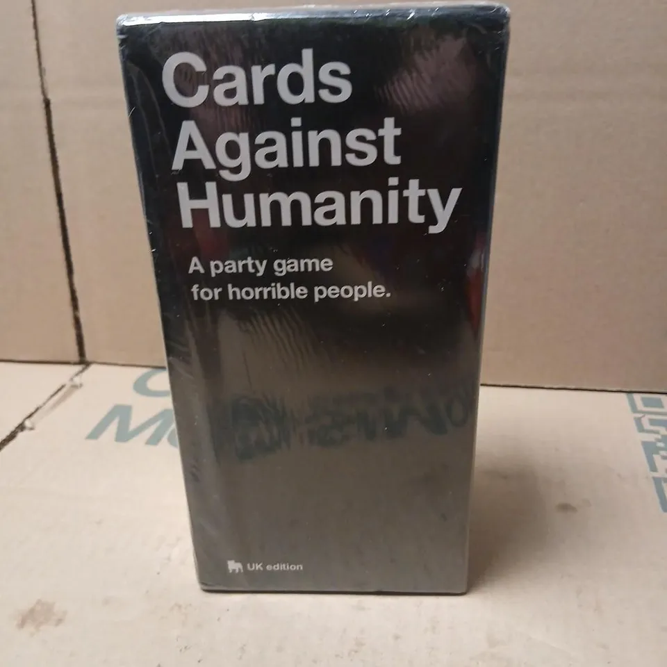 CARDS AGAINST HUMANITY UK EDITION – PARTY GAME (SEALED)