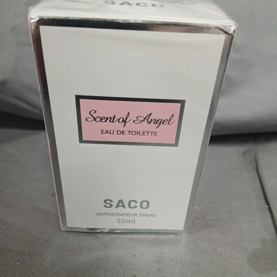 BOXED AND SEALED SCENT OF ANGEL EAU DE TOLETTE SACO 55ML