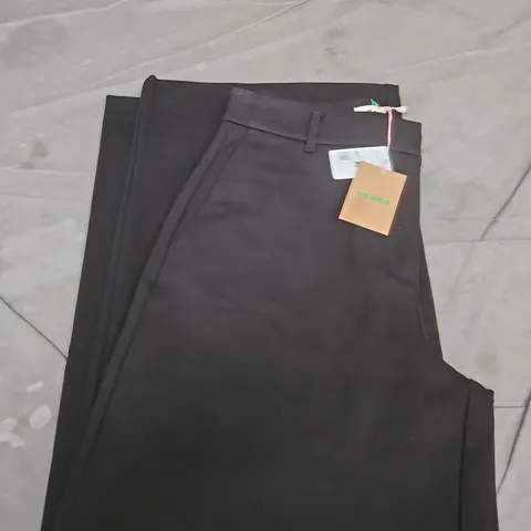 BODEN BLACK WIDE LEG TROUSERS SIZE 12