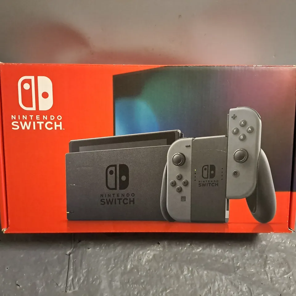 BOXED NINTENDO SWITCH - GREY 