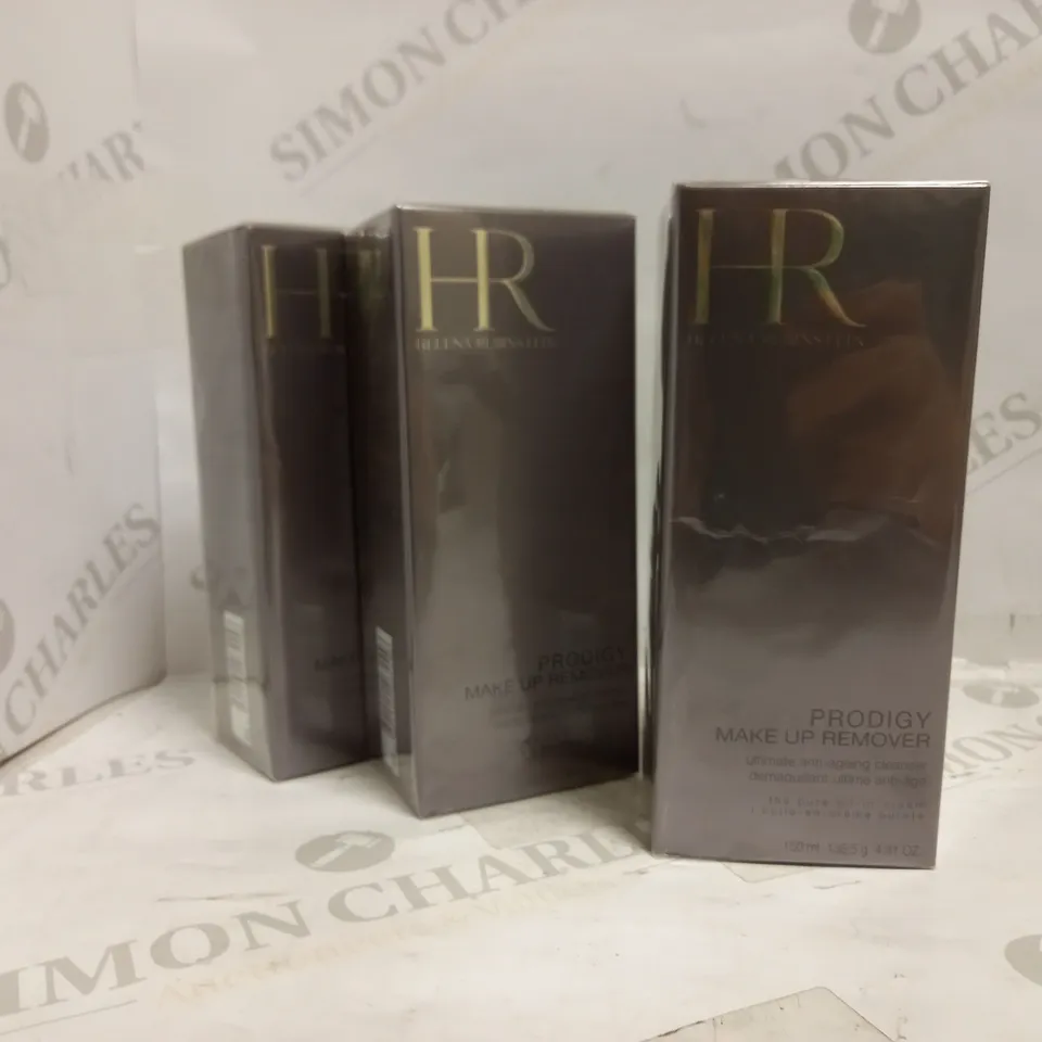 LOT OF 3 SEALED HELENA RUBENSTEIN PRODIGY MAKE UP REMOVER (3 X 150ML)