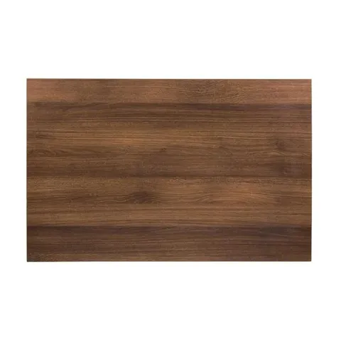 BOXED BOLERO PRE-DRILLED RECTANGULAR TABLE TOP RUSTIC OAK 1100X700MM