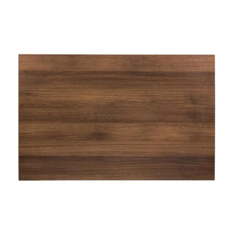 BOXED BOLERO PRE-DRILLED RECTANGULAR TABLE TOP RUSTIC OAK 1100X700MM
