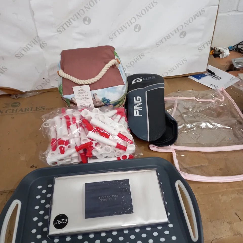 LOT OF ASSORTED HOUSEHOLD ITEMS 