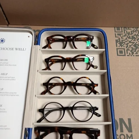 BLOOBLOOM SET OF 5 GLASSES FRAMES 