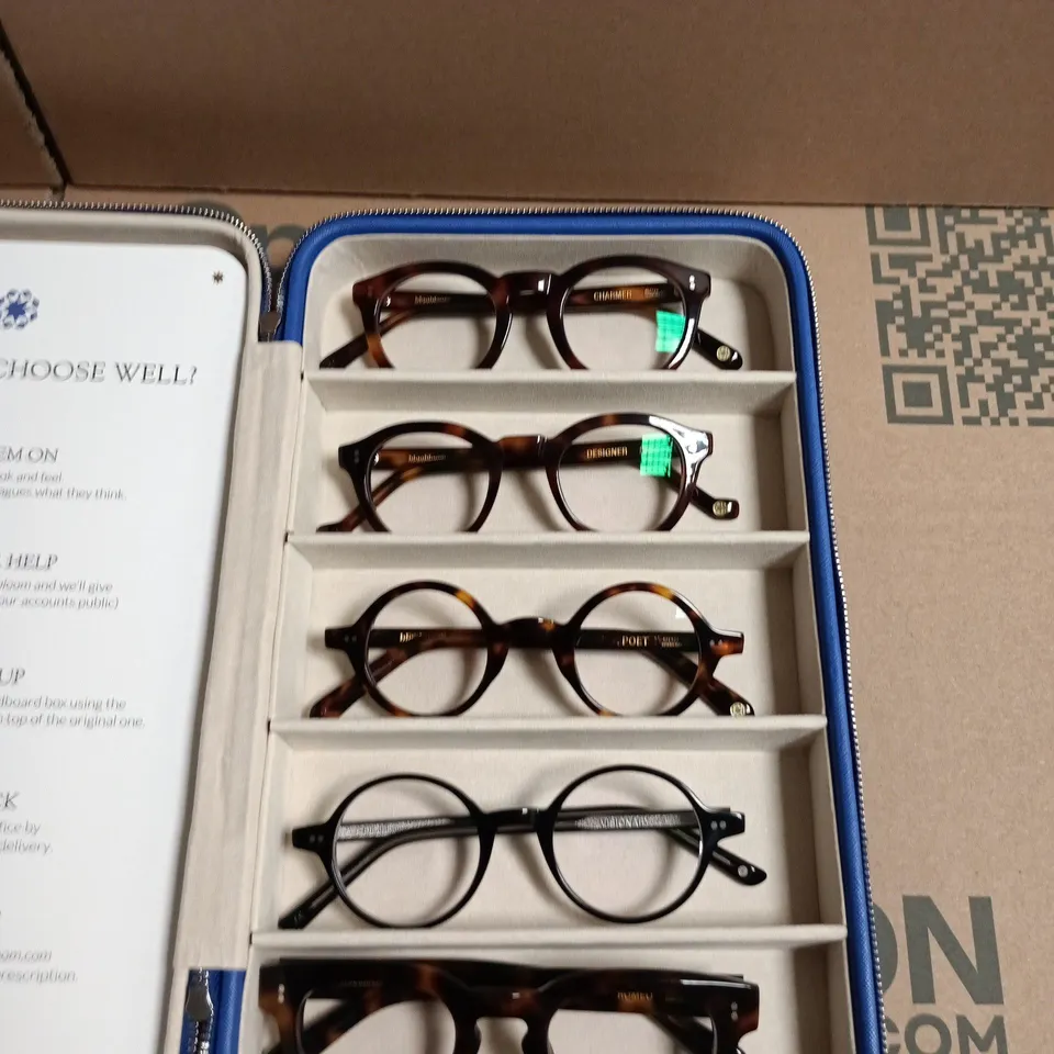 BLOOBLOOM SET OF 5 GLASSES FRAMES 