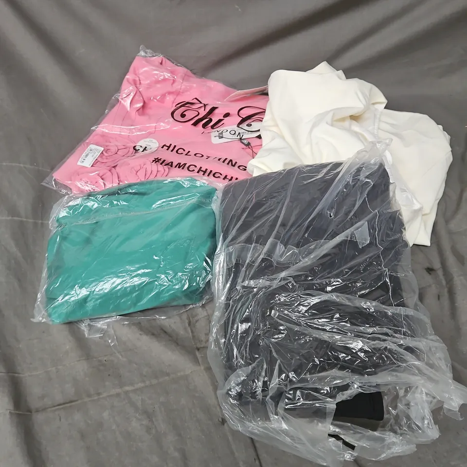APPROXIMATELY 20 ASSORTED CLOTHING ITEMS IN VARIOUS STYLES AND SIZES 