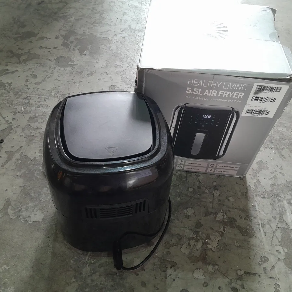 DAEWOO HEALTHY LIVING 5.5L DIGITAL AIR FRYER