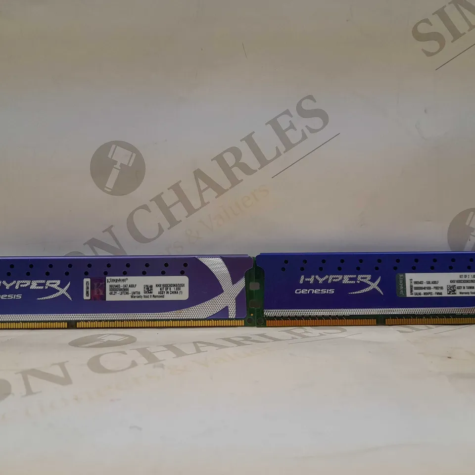 KINGSTON HYPERX GENESIS 8GB DDR3 1600 PC COMPUTER MEMORY