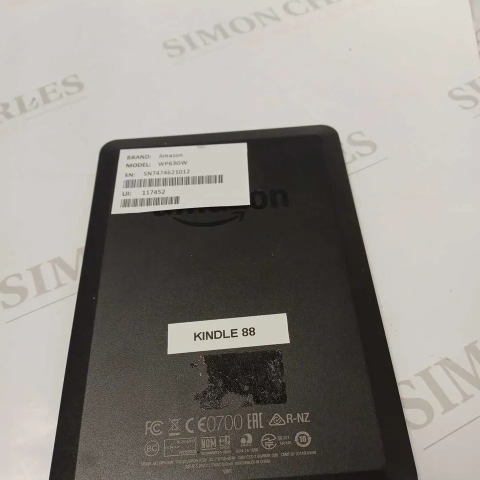 AMAZON KINDLE WP63GW