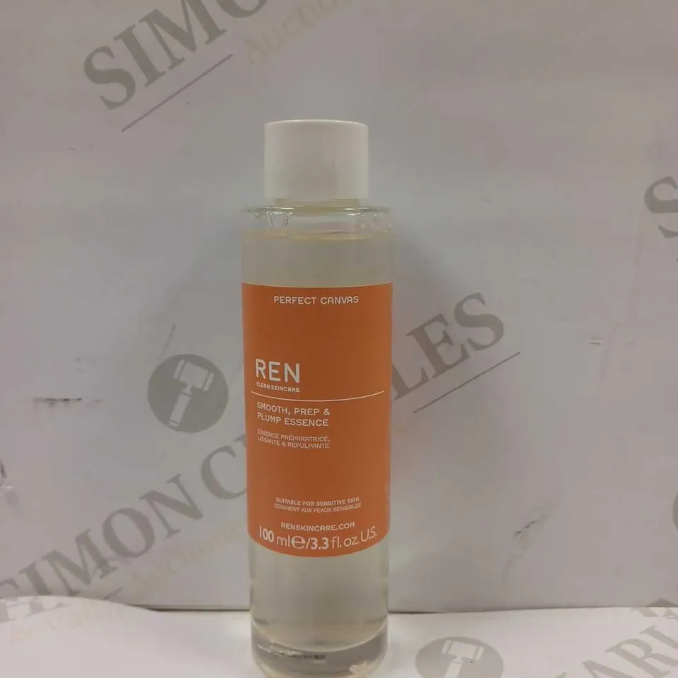 REN CLEAN SKINCARE PERFECT CANVAS SMOOTH PREP & PLUMP ESSENCE