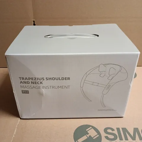 TRAPEZIUS SHOULDER AND NECK MASSAGE INSTRUMENT 