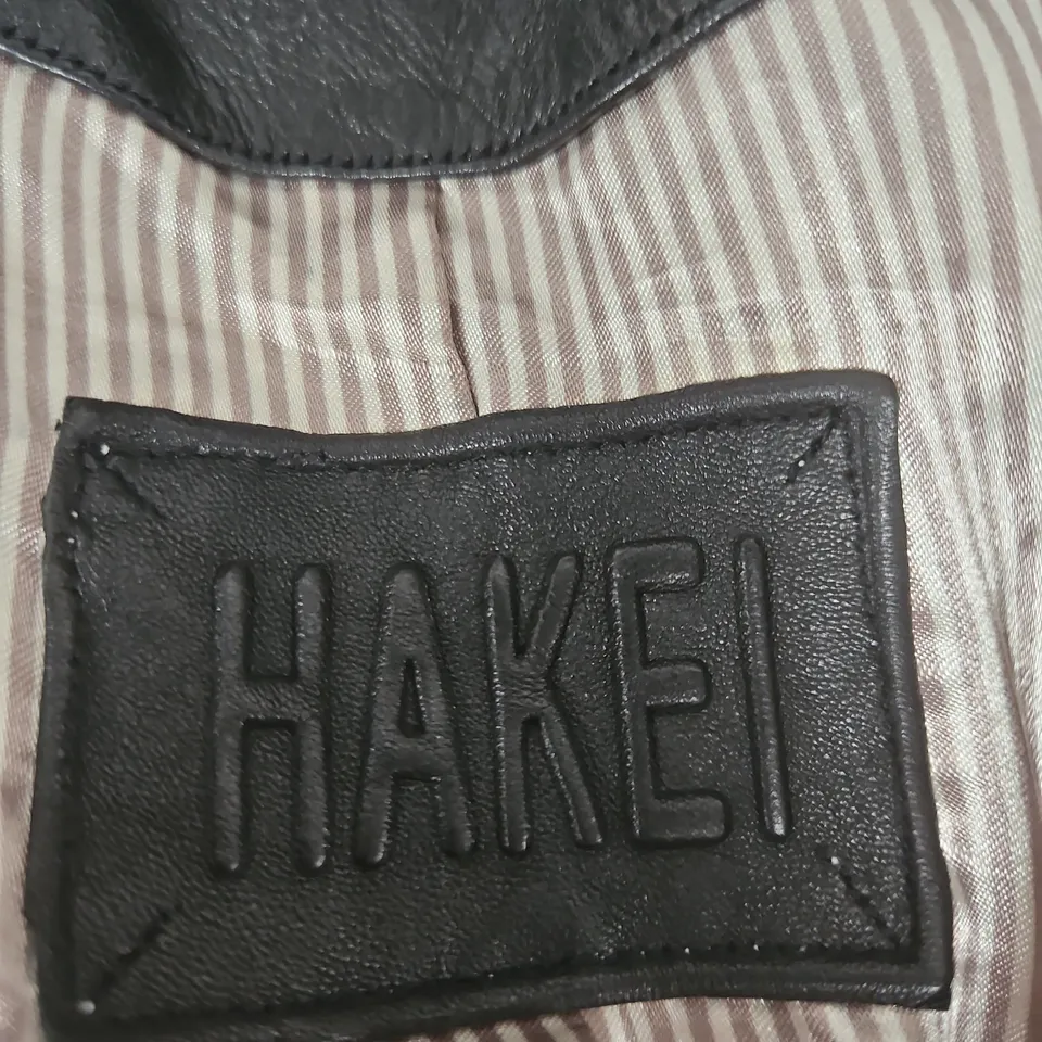 HAKEI LEATHER JACKET – SIZE S