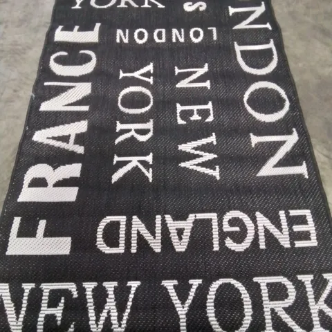 BRAND NEW PACO HOME 675 COUNTRY DESIGN 80X150CM IN ANTHRACITE