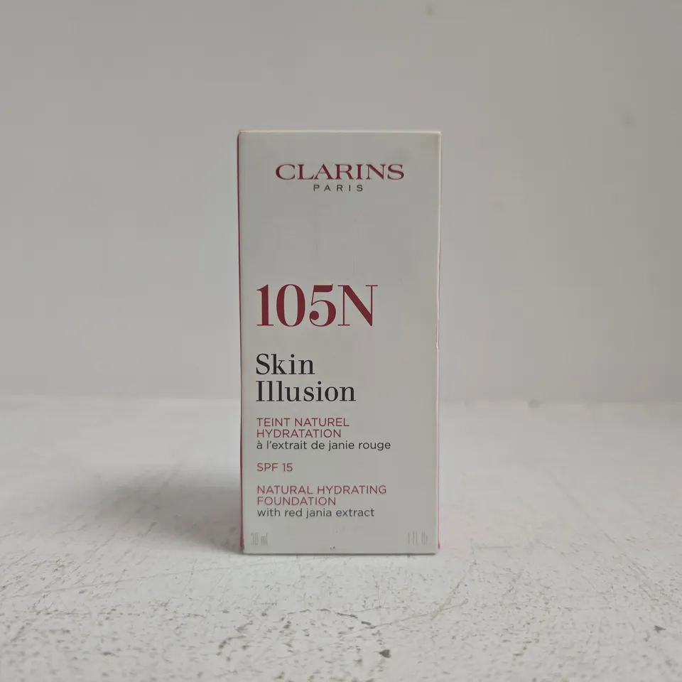 CLARINS SKIN ILLUSION FOUNDATION 105N – SPF 15