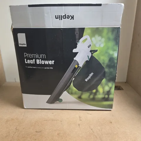 KEPLIN PREMIUM LEAF BLOWER – CORDLESS WITH BATTERY PACK & ATTACHMENTS