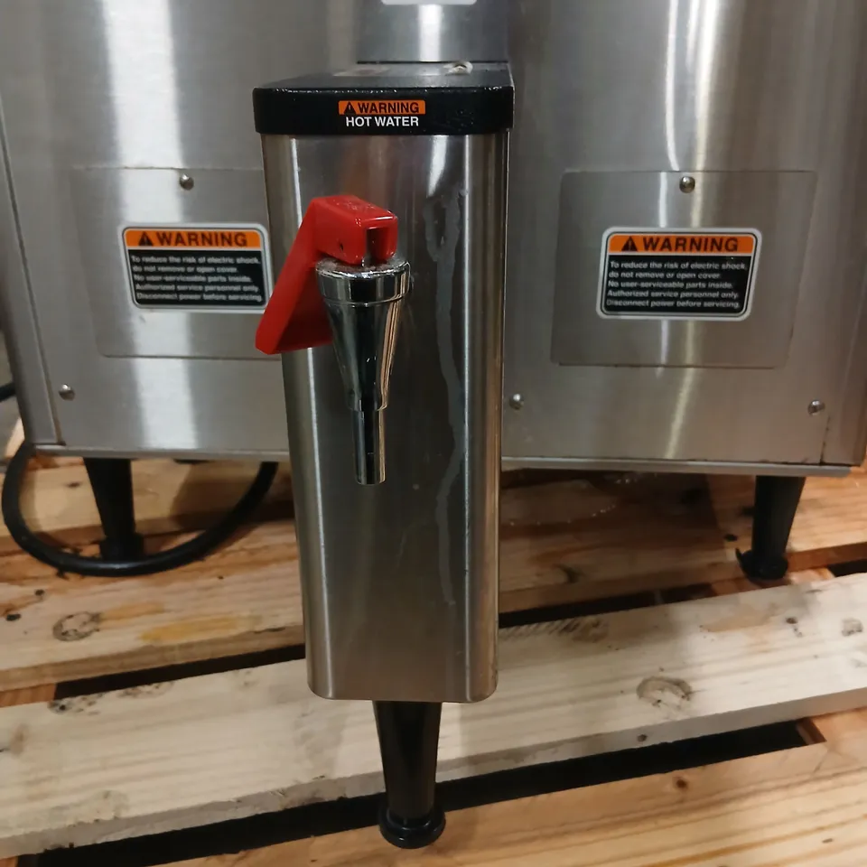 BUNN DUAL TF DBC COMMERCIAL BEVERAGE DISPENSER – 3‑PHASE HOT WATER UNIT