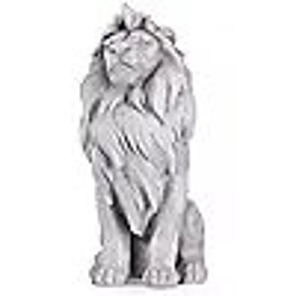 GARDEN STORIES TIMELESS LION STATUE 