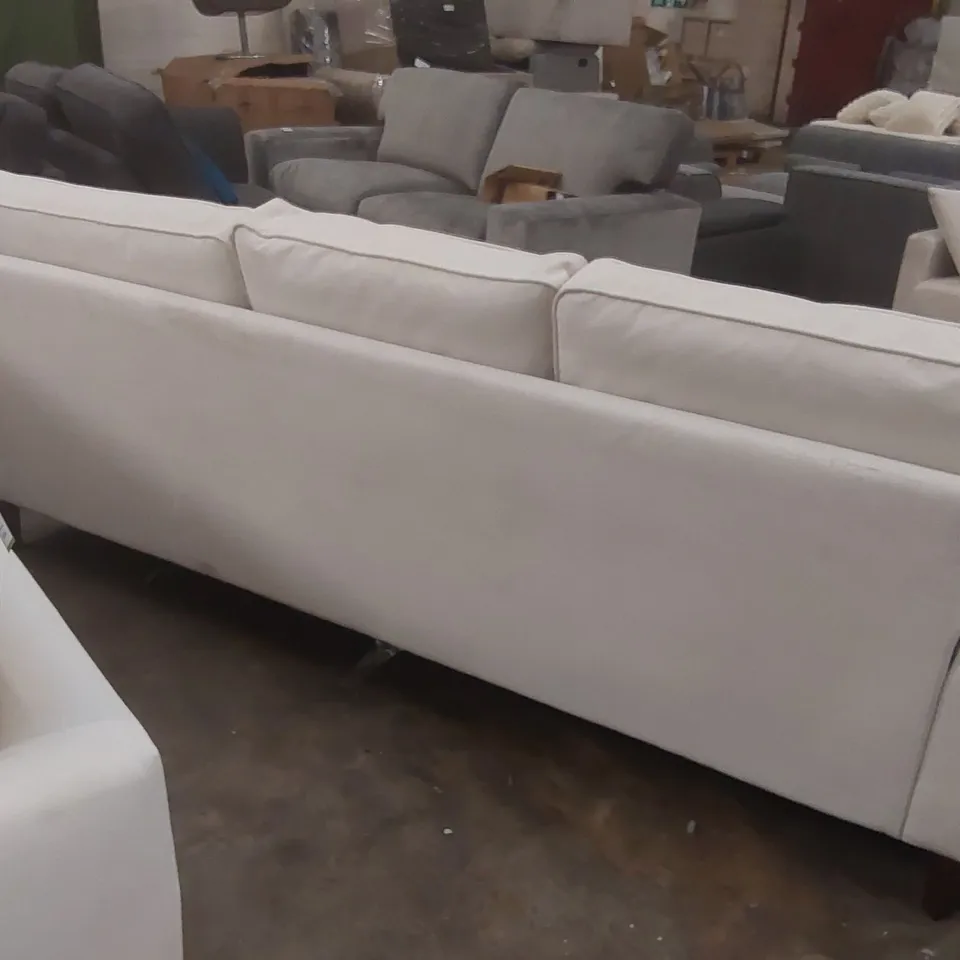 QUALITY DESIGNER FABRIC UPHOLSTERED CORNER SOFA