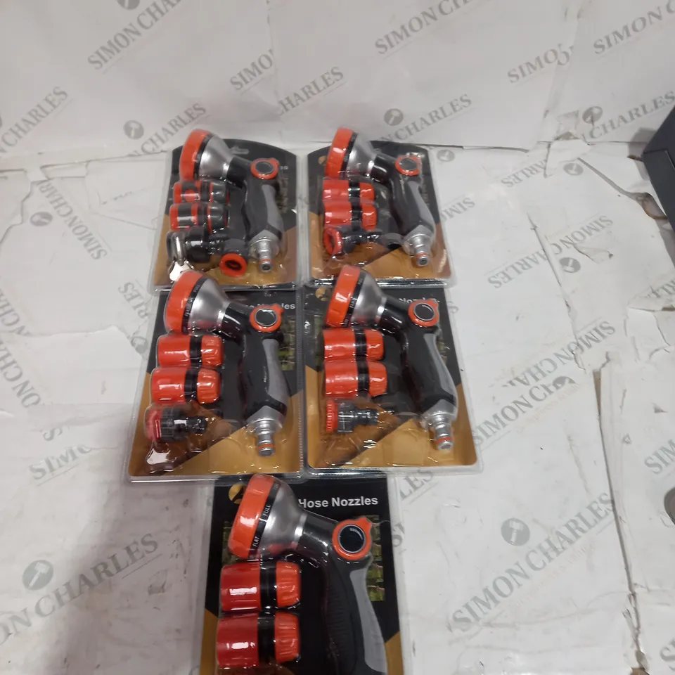 5X WATER HOSE NOZZLES