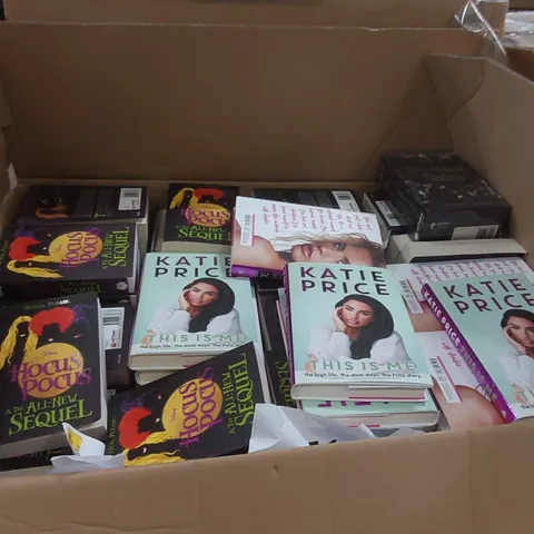 PALLET CONTAINING A LARGE QUANTITY OF ASSORTED BOOKS AND RELATED ITEMS 
