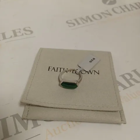 FAITH & BROWN NANDINA NATURAL GEMSTONE RING 