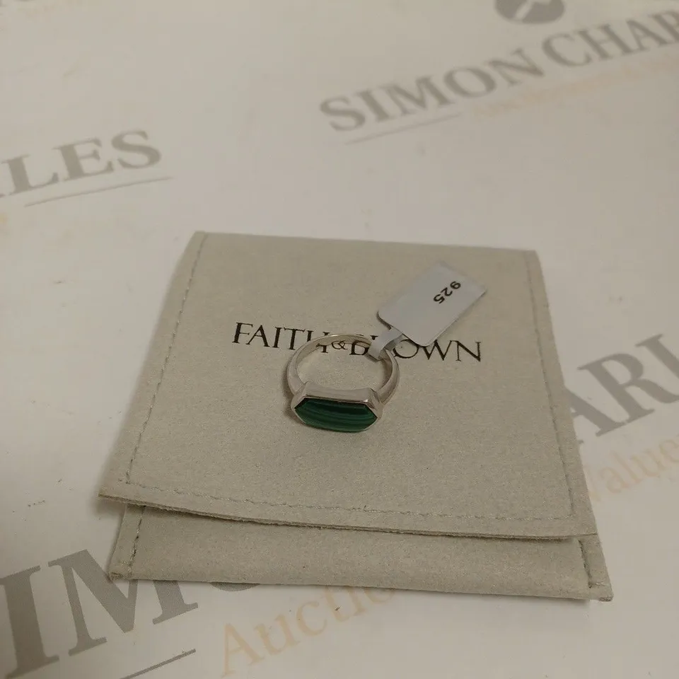 FAITH & BROWN NANDINA NATURAL GEMSTONE RING 