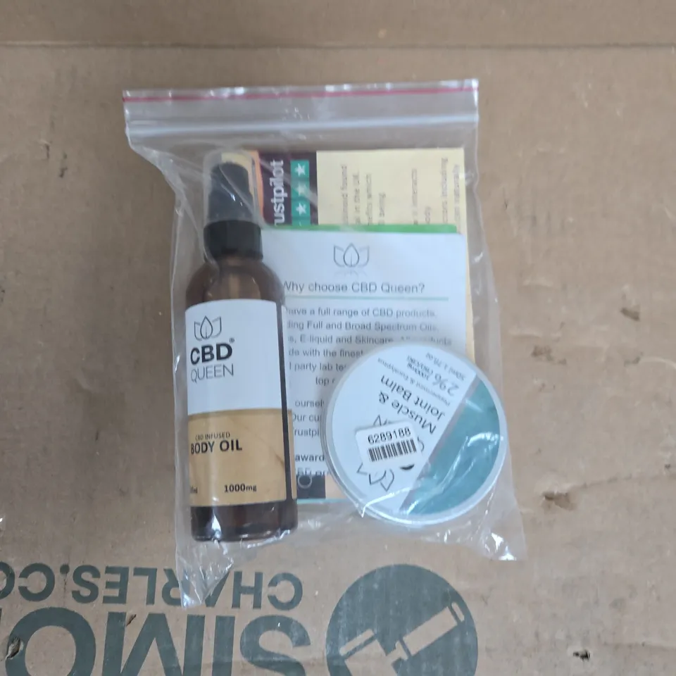 CBD QUEEN CBD INFUSED SET