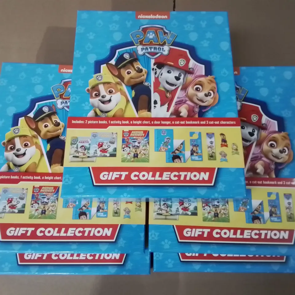LOT OF 5 BRAND NEW PAW PATROL GIFT COLLECTIONS