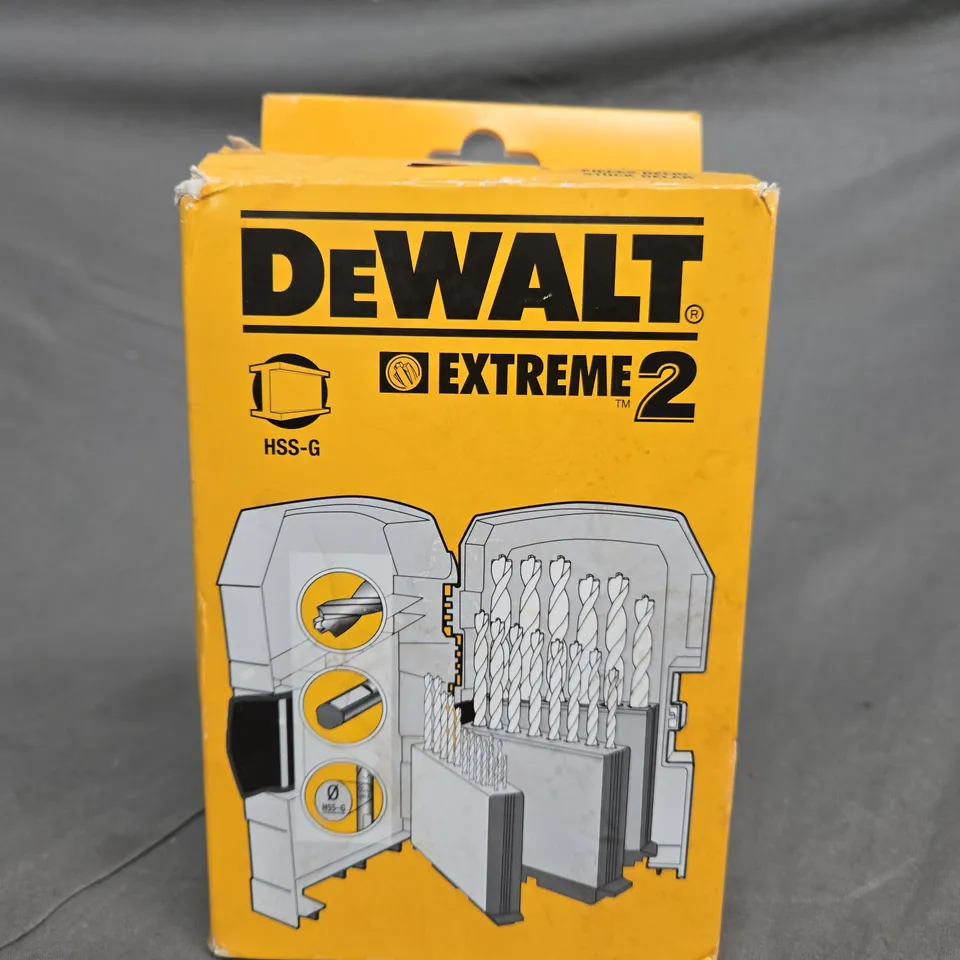 DEWALT EXTREME 2 DRILL BIT SET