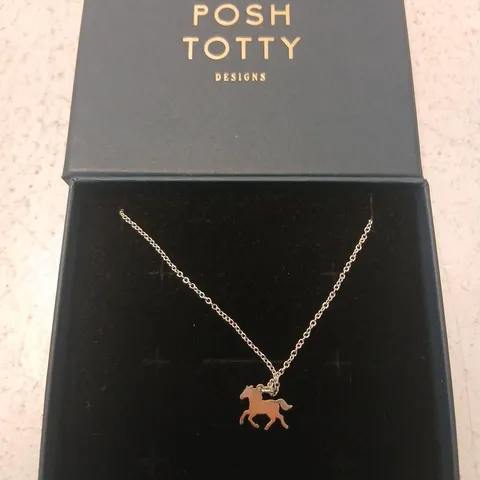 POSH TOTTY DESIGNS DINKY CHARM BRACELET WITH 1 CHARM STERLING SILVER