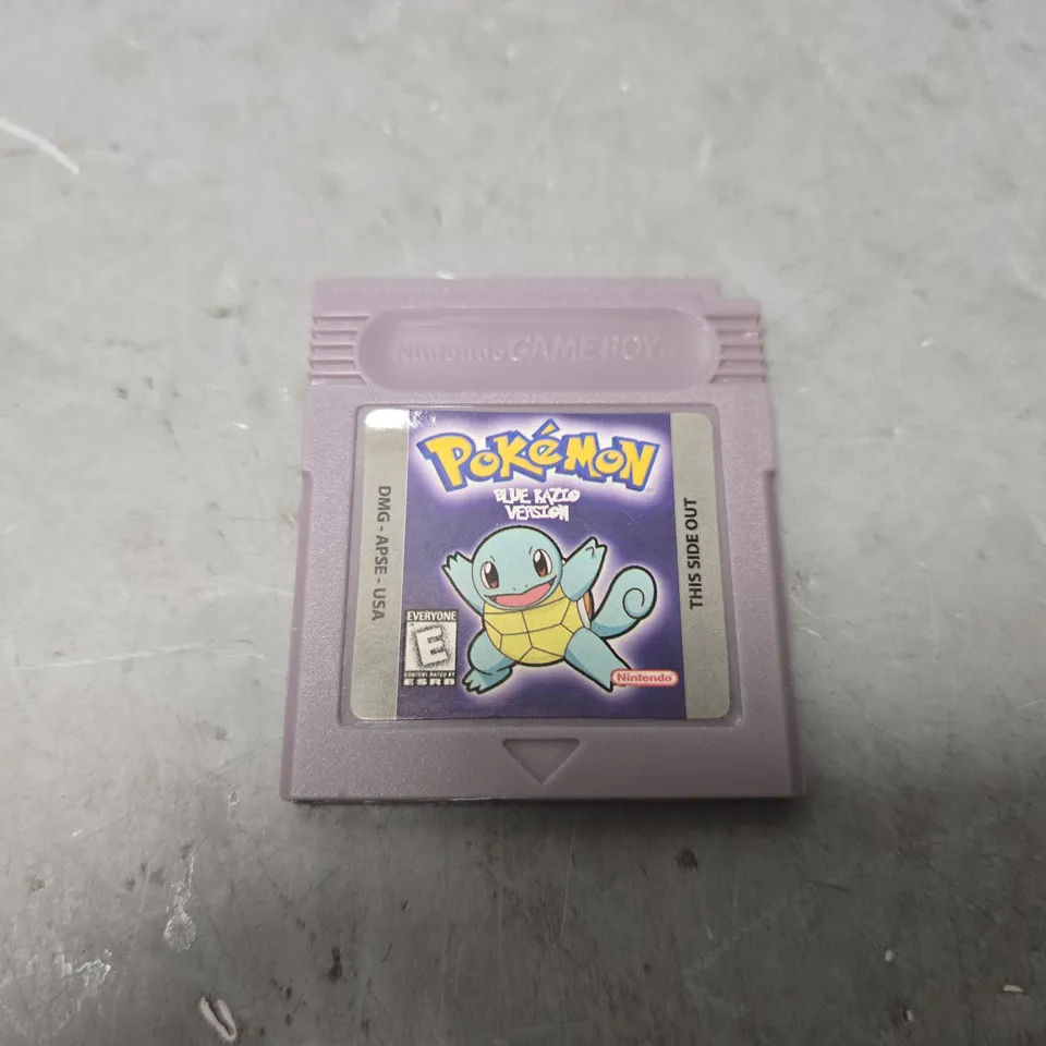 NINTENDO GAMEBOY POKEMON BLUE KAZIO VERSION 