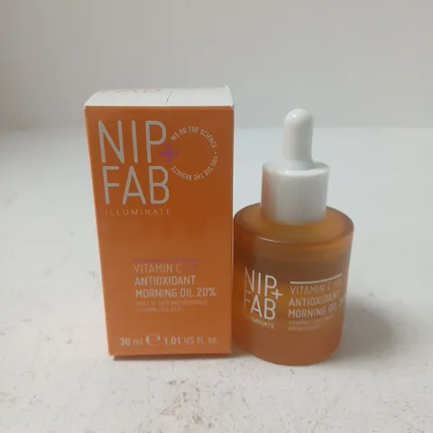 BOXED NIP+FAB ILLUMINATE VITAMIN C FIX ANTIOXIDANT MORNING OIL (20%) (30ML)