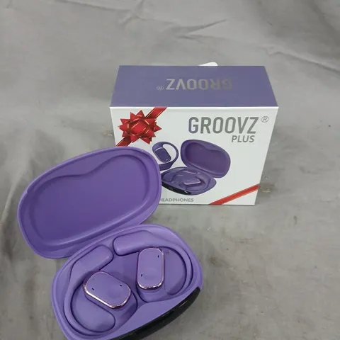 GROOVZ PLUS TRUE WIRELESS OPEN-EAR HEADPHONES