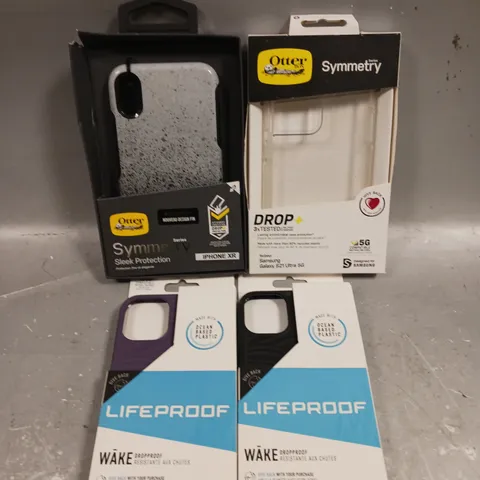 APPROXIMATELY 50 ASSORTED SMARTPHONE PROTECTIVE CASES FOR MODELS TO INCLUDE SAMSUNG GALAXY S21 ULTRA, IPHONE 11 PRO, IPHONE 12 ETC