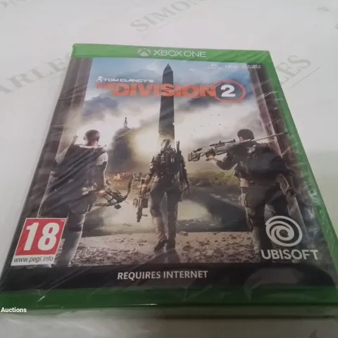 BOXED AND SEALED TOM CLANCYS THE DIVISION2 XBOX ONE GAME