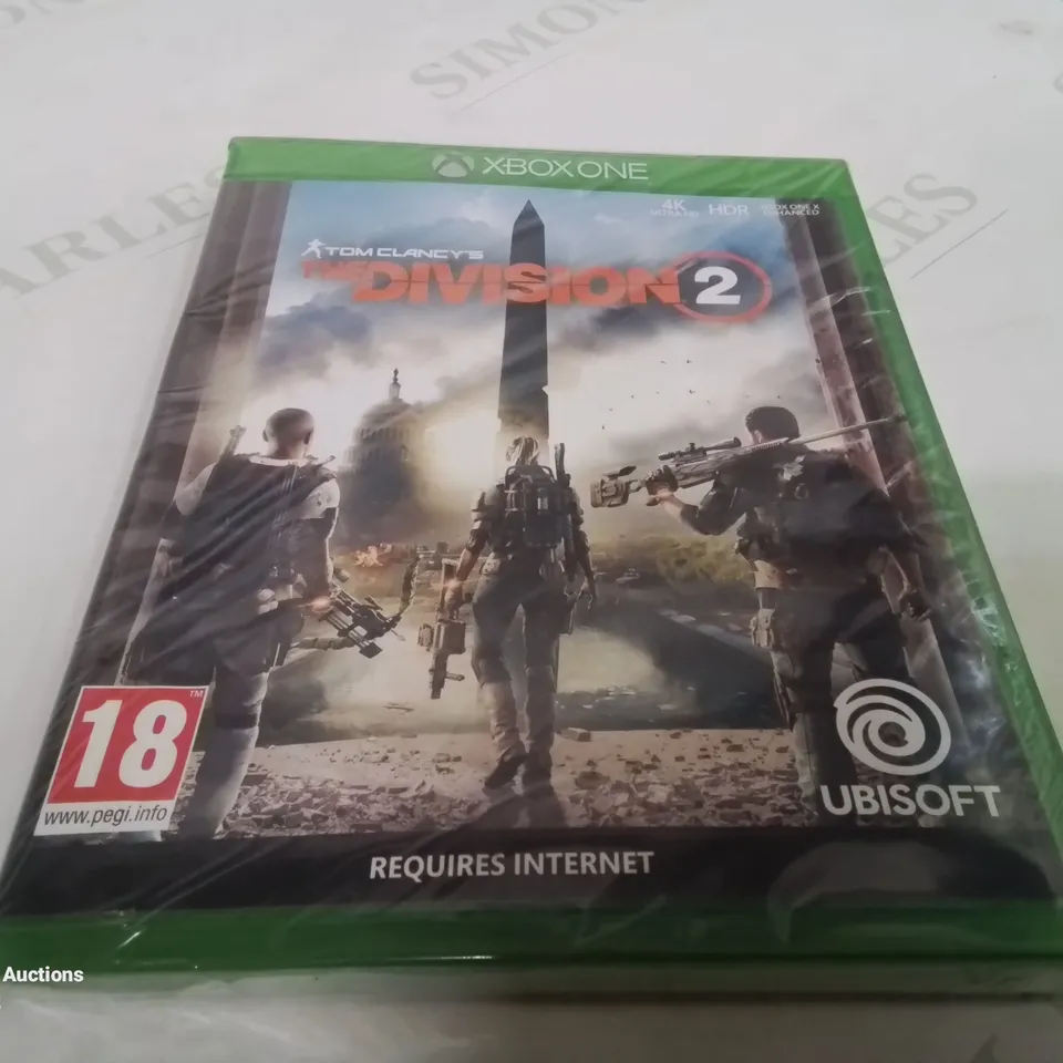 BOXED AND SEALED TOM CLANCYS THE DIVISION2 XBOX ONE GAME