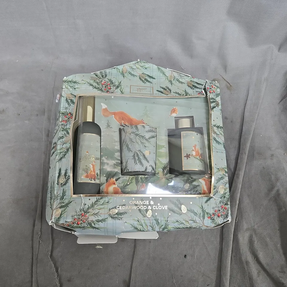 ORANGE & CEDARWOOD & CLOVE FRAGRANCE GIFT SET