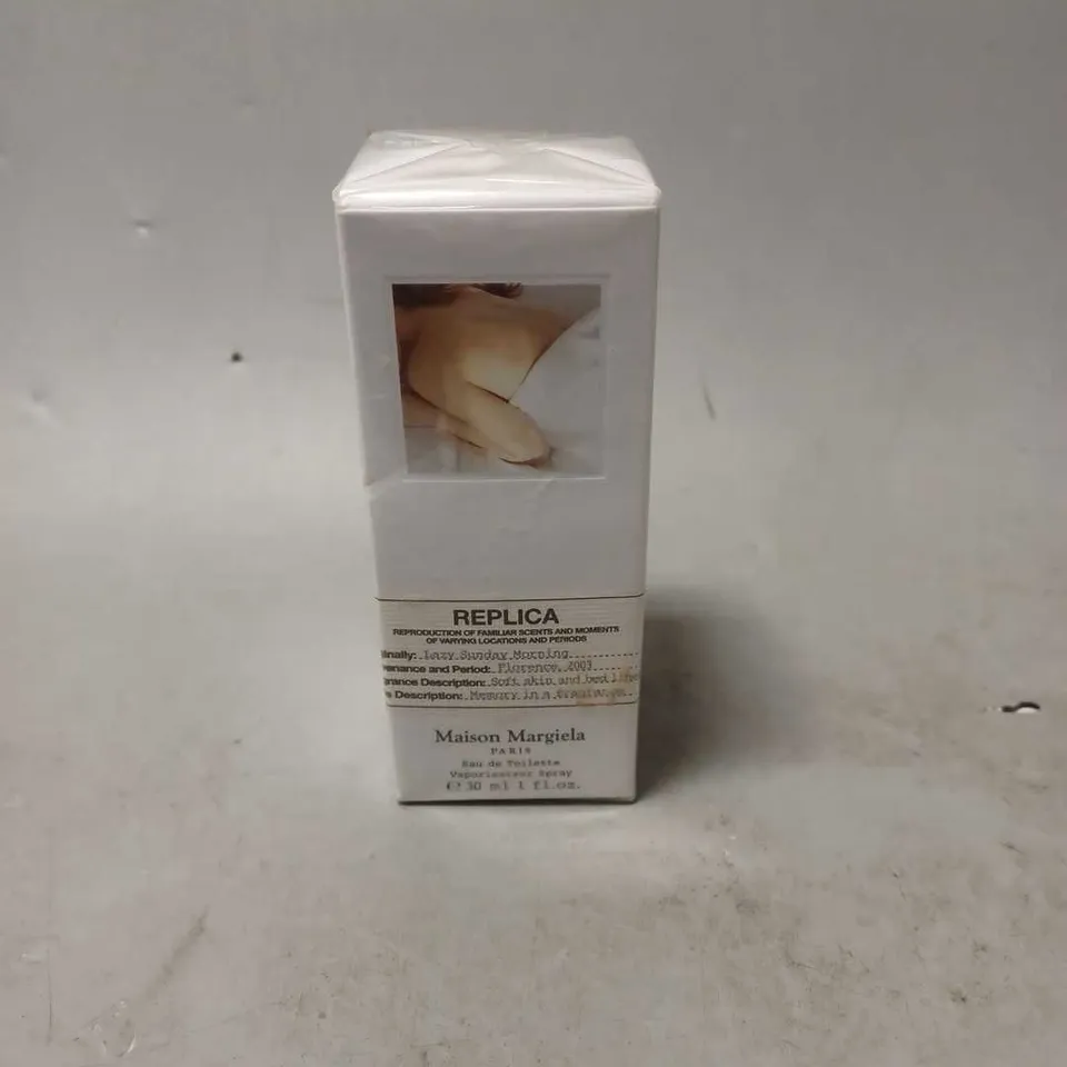 BOXED AND SEALED MAISON MARGIELA REPLICA LAZY SUNDAY MORNING EAU DE TOILETTE 30ML