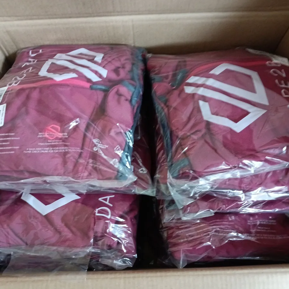 APPROXIMATELY 16 BRAND NEW DARE2B KIDS EXPLORE FLEECES IN BEETROOT - 9-10