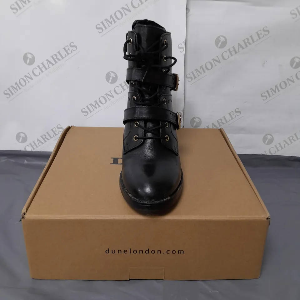 DUNE LONDON LADIES BLACK BOOTS SIZE 7