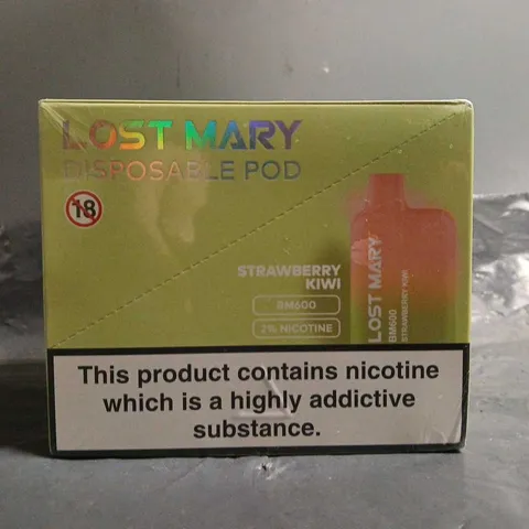 SEALED LOST MARY DISPOSABLE POD IN STRAWBERRY KIKI