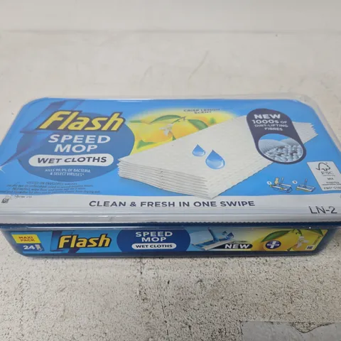 3 X FLASH SPEED MOP WET CLOTHS MAXI PACKS