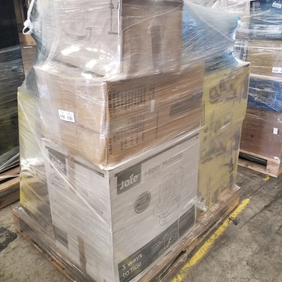 PALLET OF APPROXIMATELY 14 UNPROCESSED RAW RETURN HOUSEHOLD AND ELECTRICAL GOODS TO INCLUDE;