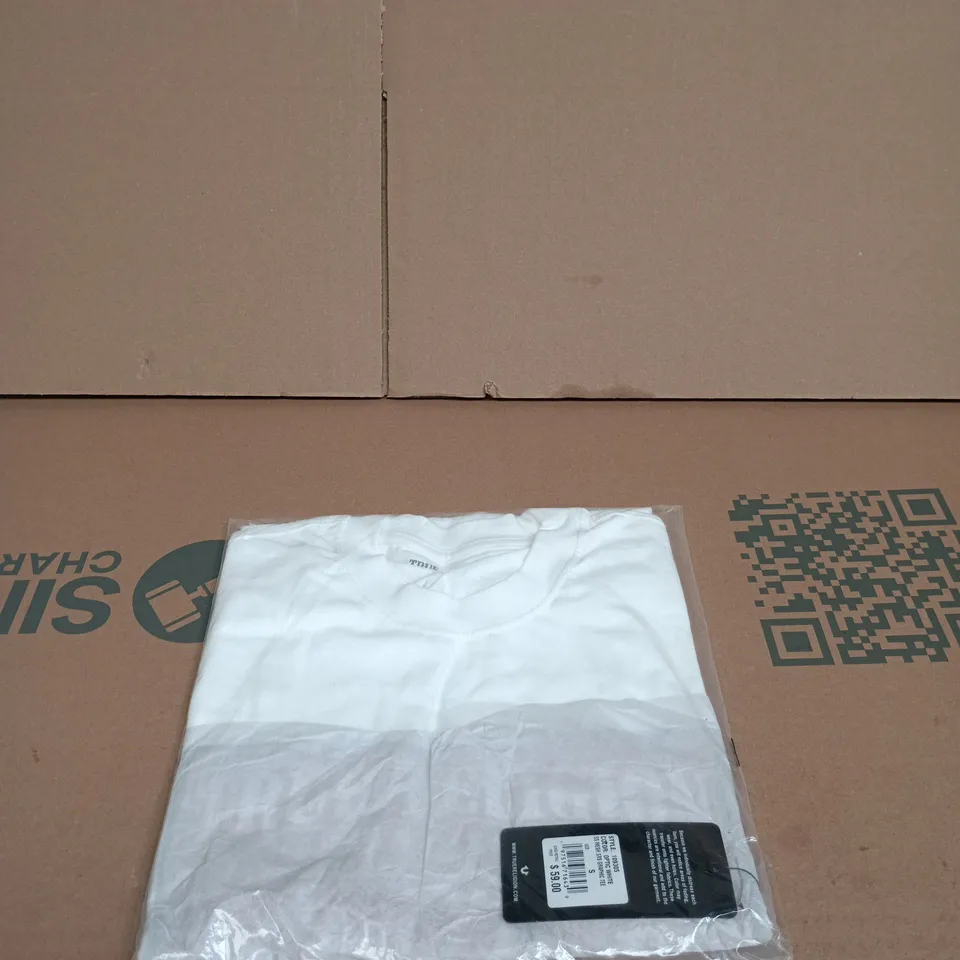 TRUE RELIGION OPTIC WHITE SHORT SLEEVE GRAPHIC T SHIRT SMALL TAGGED BAGGED