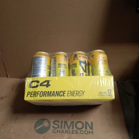 C4 PERFORMANCE ENERGY DRINK - 12-CAN PACK  500ML (BOXED)