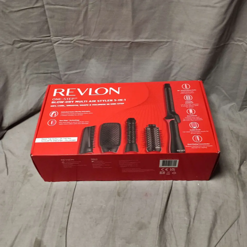 REVLON ONE-STEP BLOW-DRY MULTI AIR STYLER 5-IN-1 – BOXED