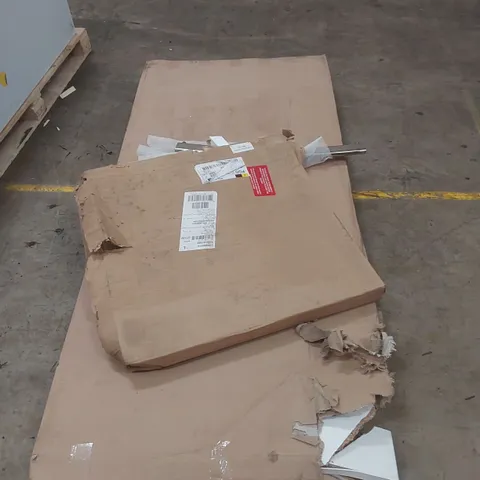 CANTEEN TABLE PARTS - DAMAGED CORNER, MISSING PARTS 