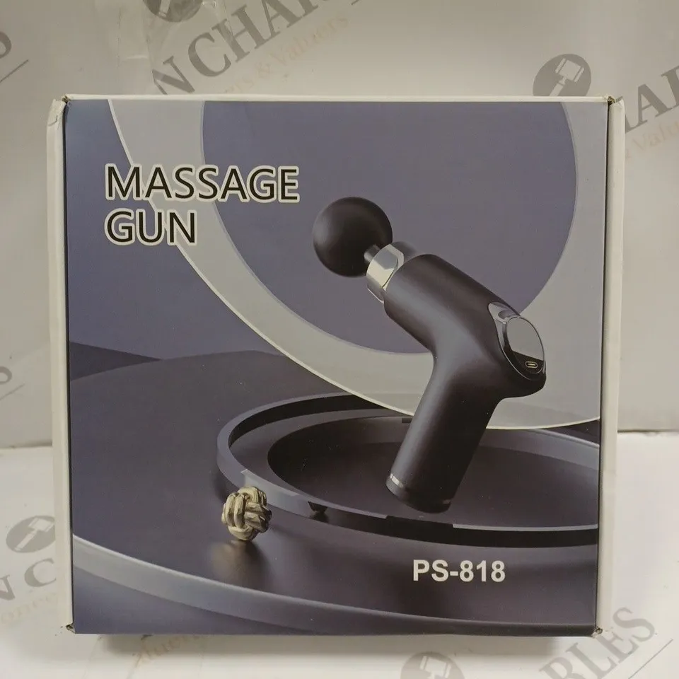 BOXED PS-818 MASSAGE GUN 