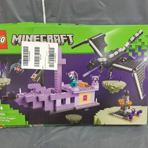 LEGO MINECRAFT THE ENDER DRAGON AND END SHIP 21264